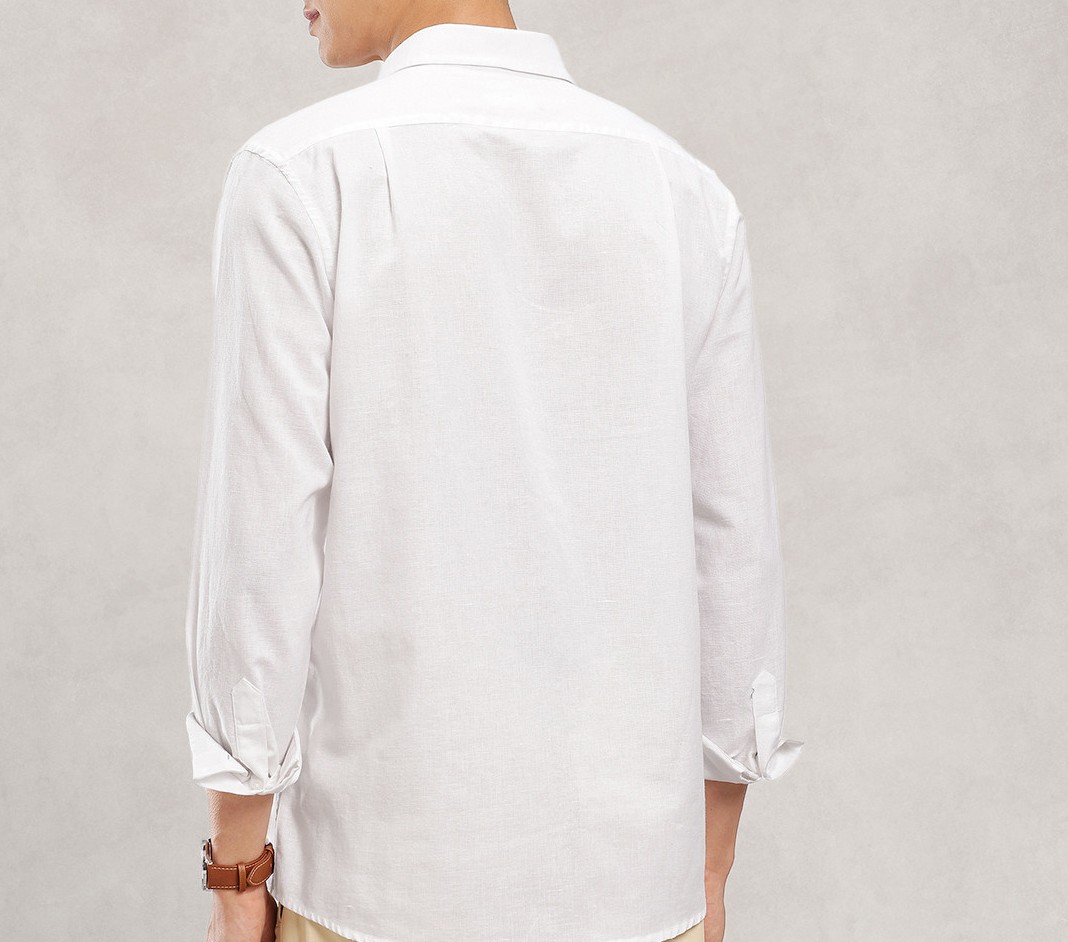 Men Premium Cotton Linen Casual Shirt