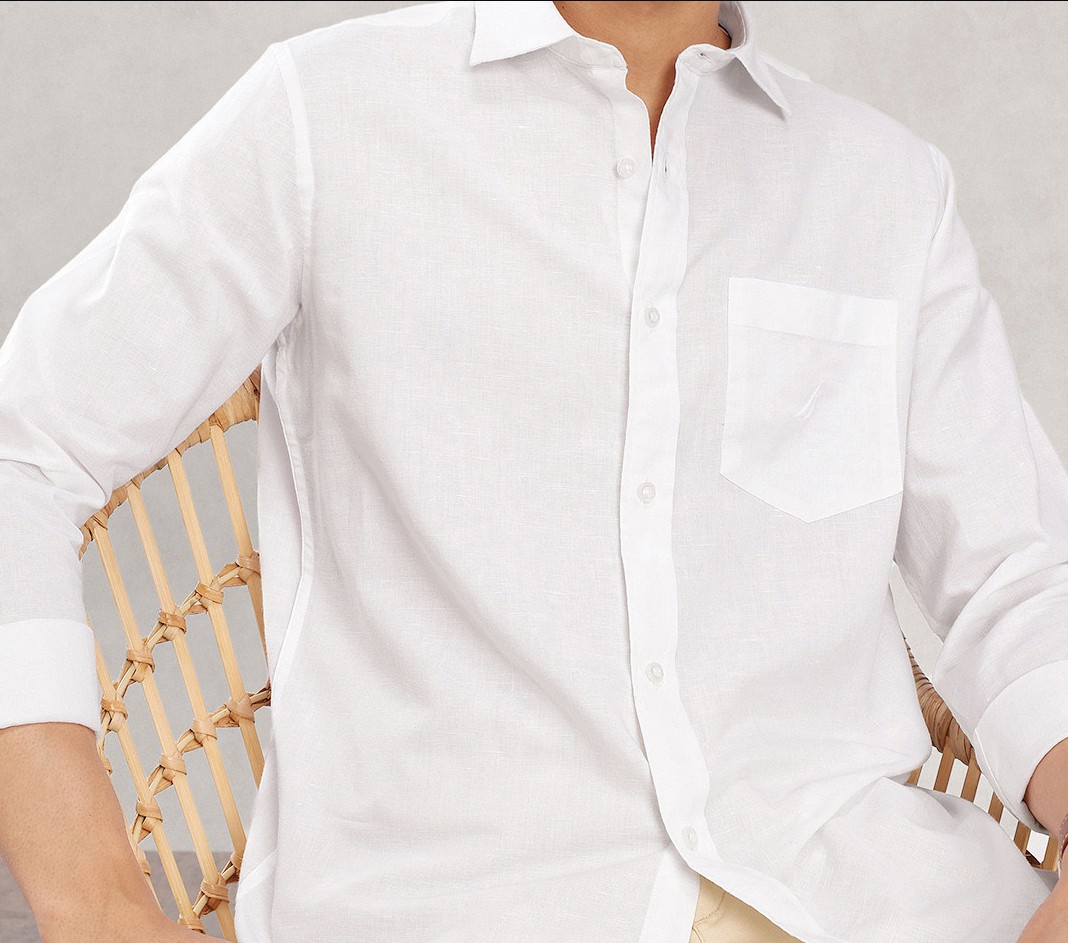 Men Premium Cotton Linen Casual Shirt